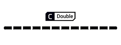 Reboots: One Pro C Double 12 black Animation