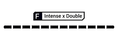 Reboots: One Pro F Intense X Double 12 black Animation