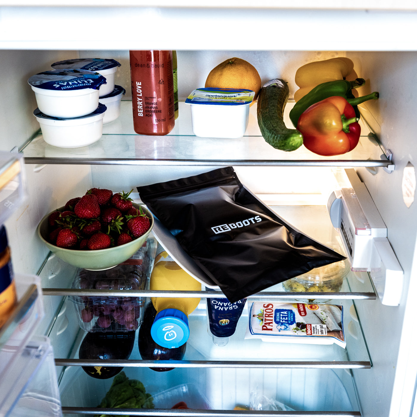 Reboots: Reboots Thermo Sleeves im Kühlschrank