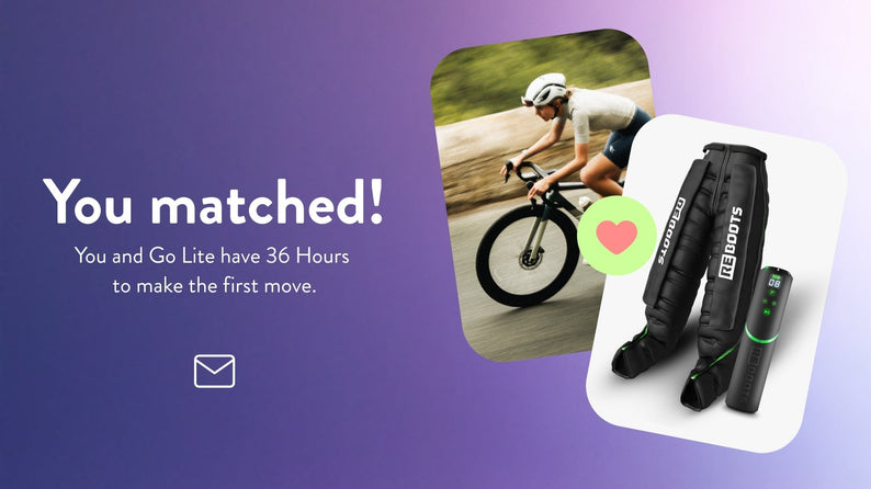 Last-Minute Valentinstagsgeschenk: Reboots Go Lite für Recovery & Regeneration – verschenke mobile Kompressionsmassage an deine Liebsten