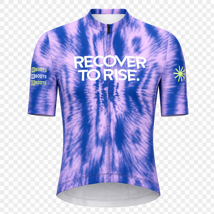 Cycling Jersey aus Reboots Move & Rise Kollektion. 