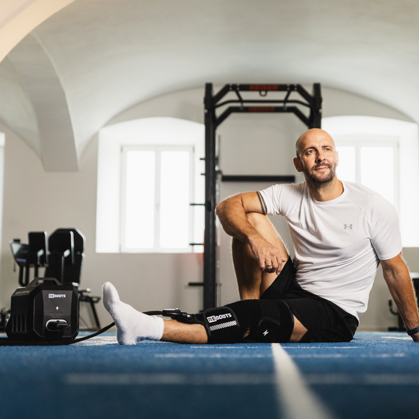 Athlet recovered mit dem Reboots Cryo One