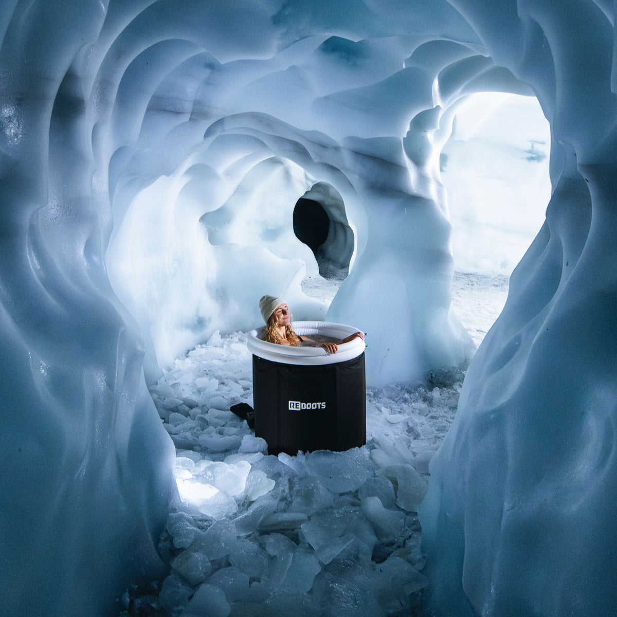 Reboots: Sportlerin in Reboots Ice Tub