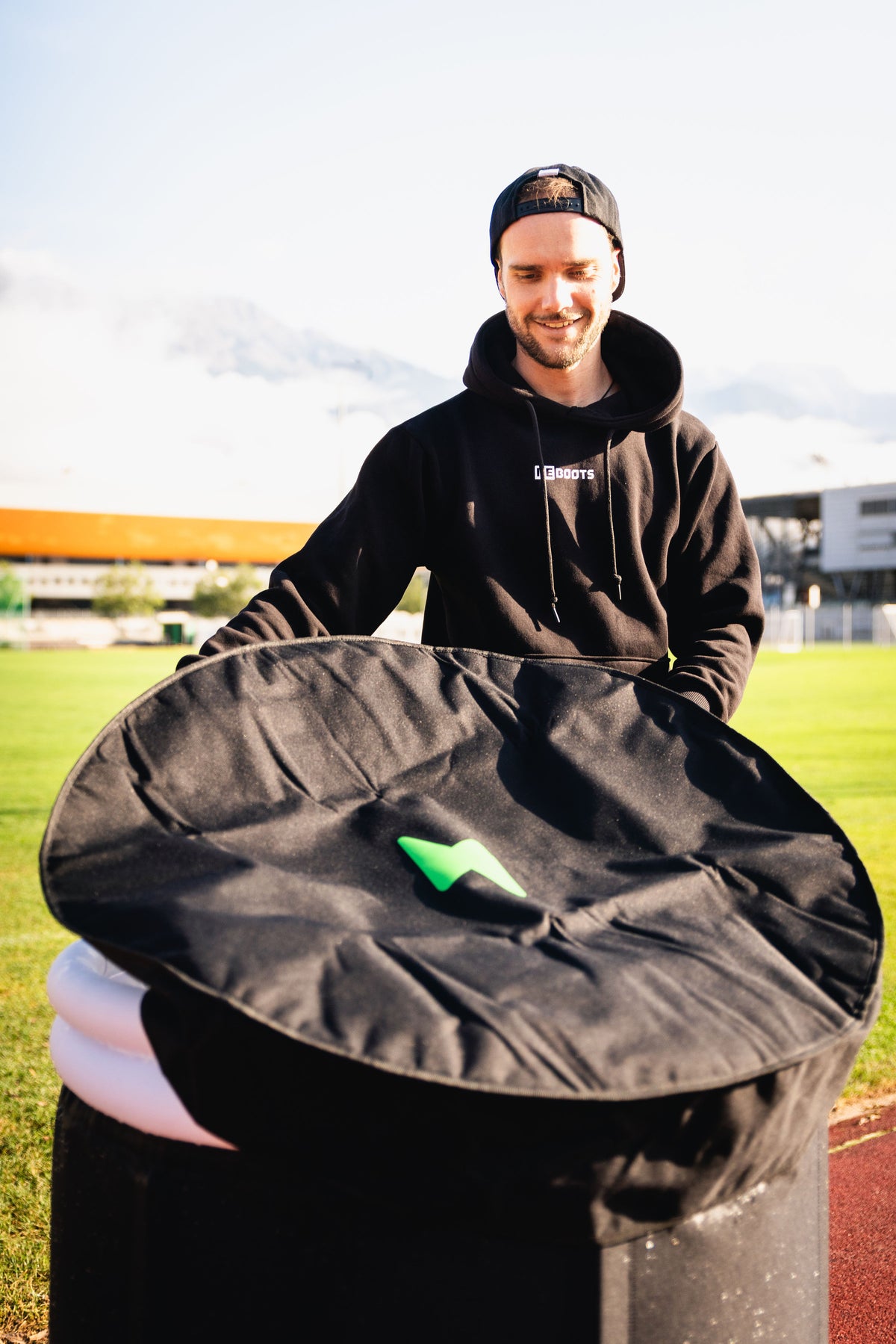 Ice Tub Deckel schließen