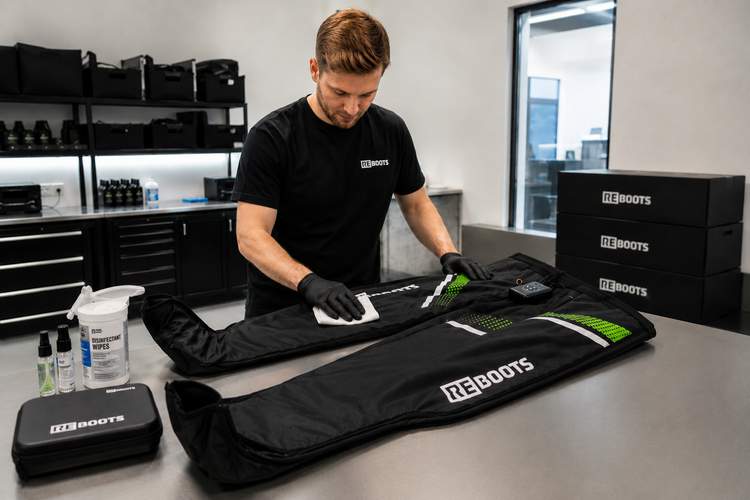 Reboots Go X während deer Aufbereitung zu einem Refurbished Produkt