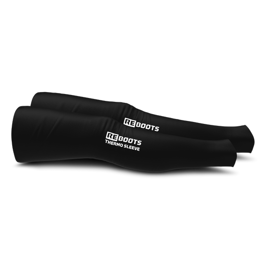 Reboots: Thermo sleeve doble, manguitos térmicos de pierna completa, terapia de frío y calor para tu recuperación.