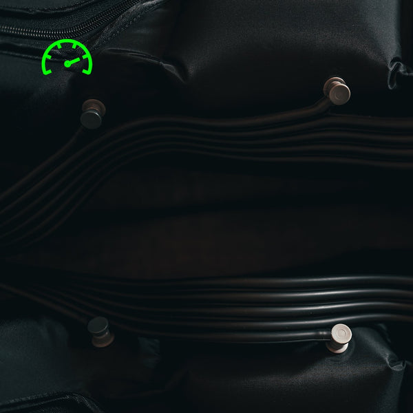 Reboots: Mangueras de distribución del aire de los accesorios de presoterapia.